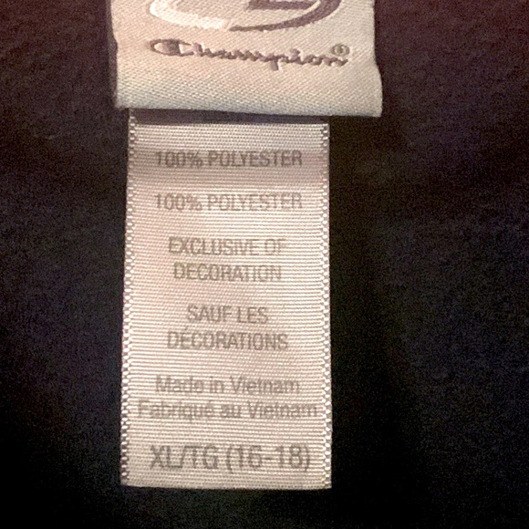 🎄Kids/Boys Unisex Champion Zippered Pullover- XL (16-18) - Picture 3 of 8